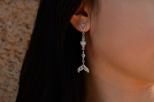 【 PRINCE RUPERT’S DROP 】-EARRING