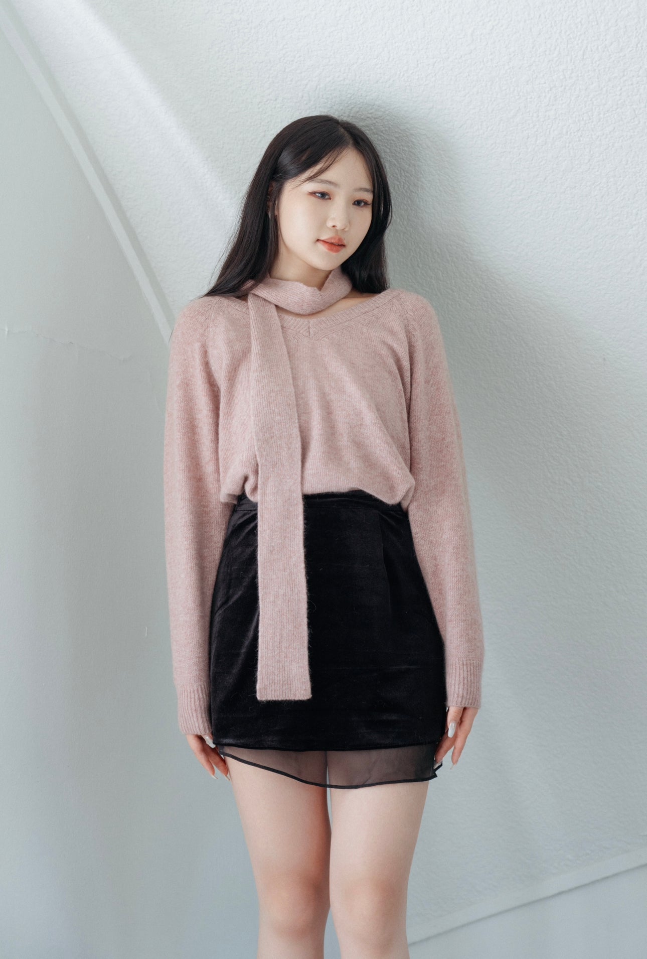 《KR TALLY SWEATER》-含有浣熊+羊毛成份-三色入