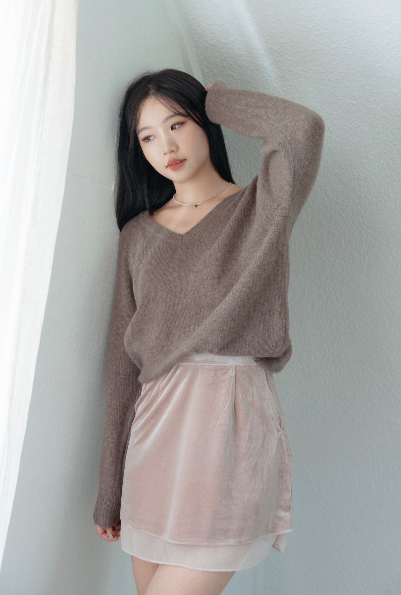 《KR RED VELVET SKIRT》-三色入